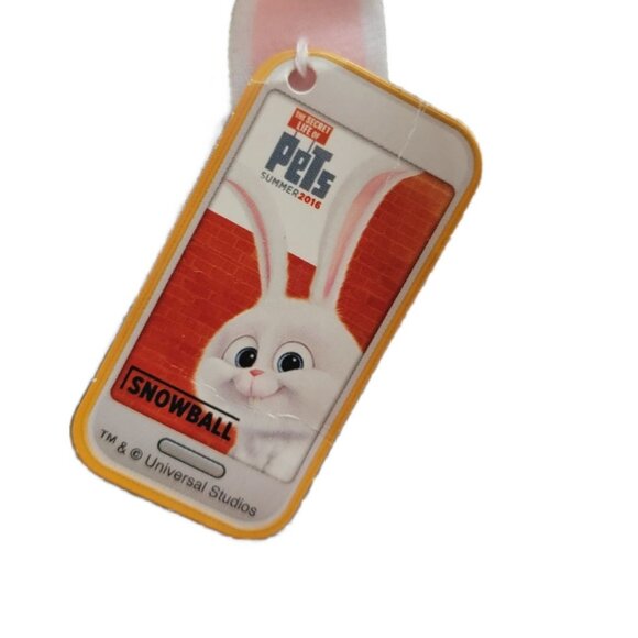 The Secret Life of Pets Snowball Rabbit Plush Bunny Stuffed Animal McDonalds - Picture 3 of 6